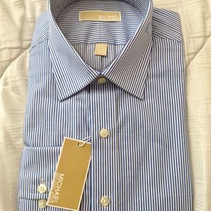Michael Kors mens 16 1/2, 32/33, Large long sleeve